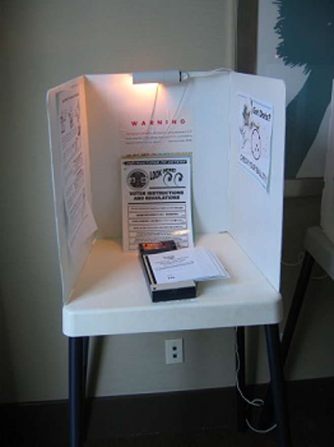 voting booth voting booth
