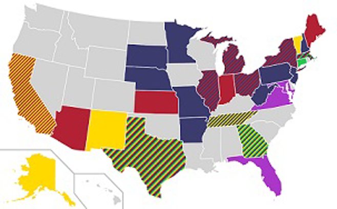colorful states