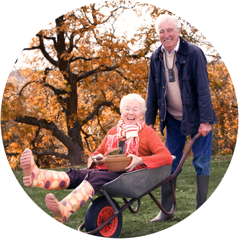 What is the Added Benefit of Fall Detection and GPS Technology?