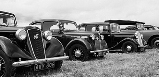 different cars lined up different cars lined up