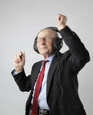 Alert1 Senior Listening and Dancing to Music Alert1 Senior Listening and Dancing to Music