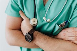 Discussing Medical Alerts With A Doctor Discussing Medical Alerts With A Doctor