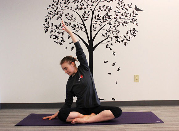 side bend in yoga 