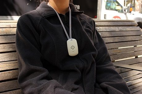 Woman wearing Medical Alert