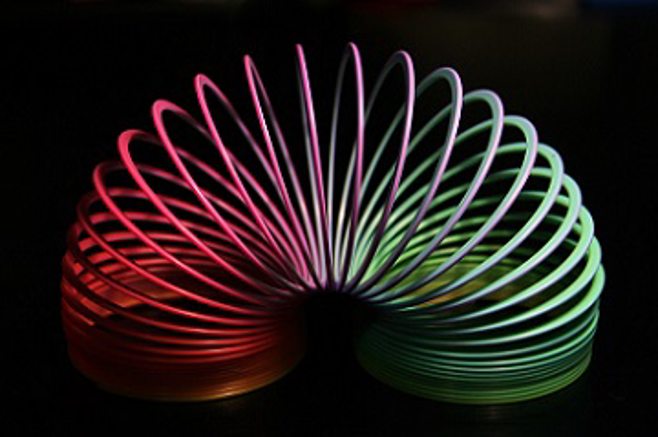 rainbow slinky rainbow slinky
