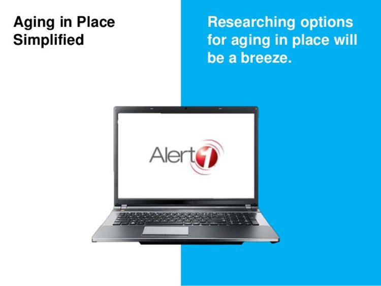 Alert1 Senior Care presentation slide