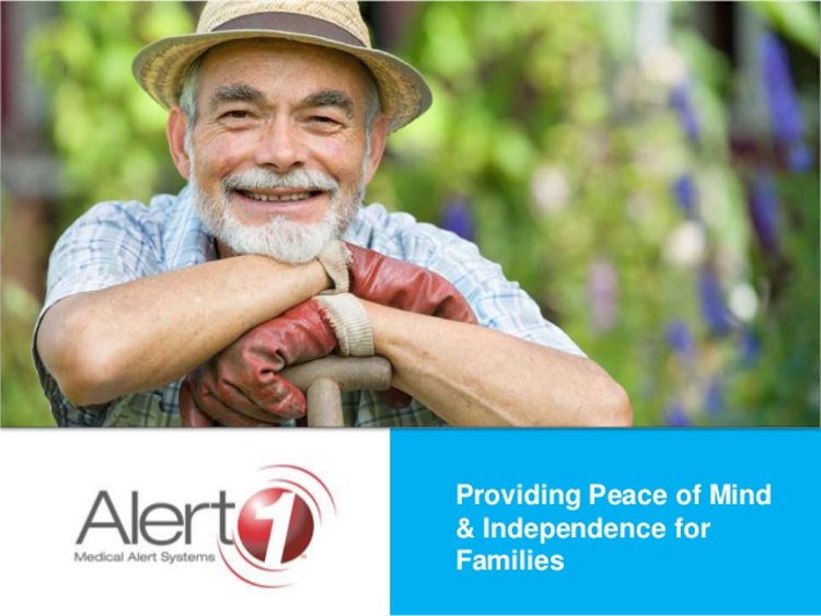 Alert1 Senior Care presentation slide