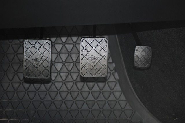 Car gas and brake pedals Car gas and brake pedals
