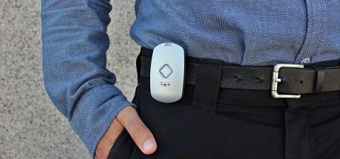 Mobile medical alert with fall detection Mobile medical alert with fall detection
