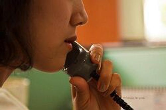 woman speaking on phone woman speaking on phone