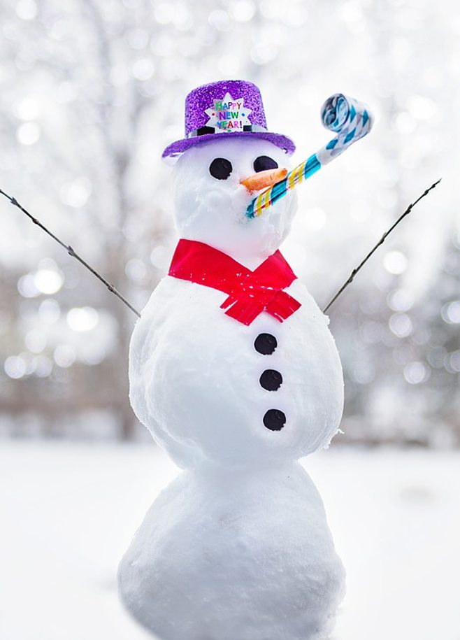 Happy New Year Snowman Happy New Year Snowman